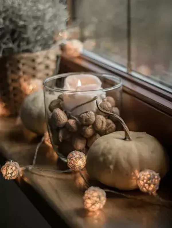 Tuinposter knus herfst