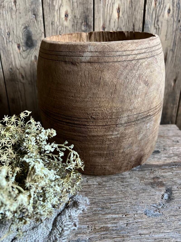 Houten pot nr 4