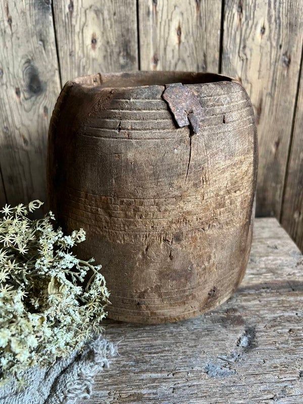 Houten pot nr 6