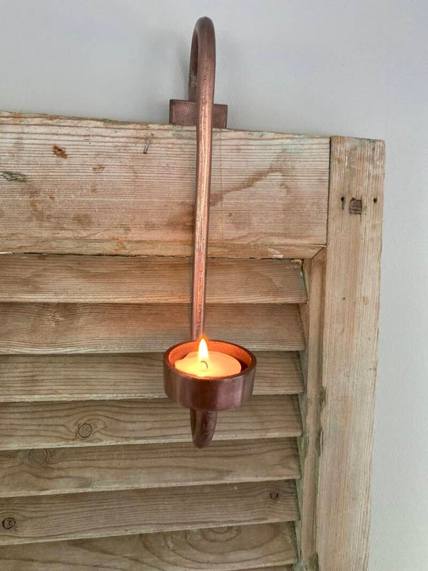 Koperen Glashaak voor waxine