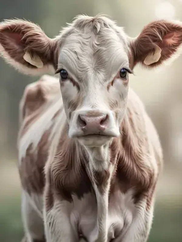 Tuinposter kalf