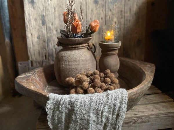 Groot authentiek chapati schaal nr 5