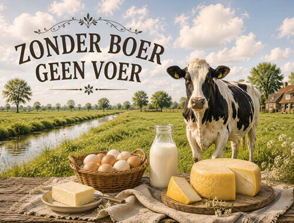 Tuinposter zonder boer, nr 543