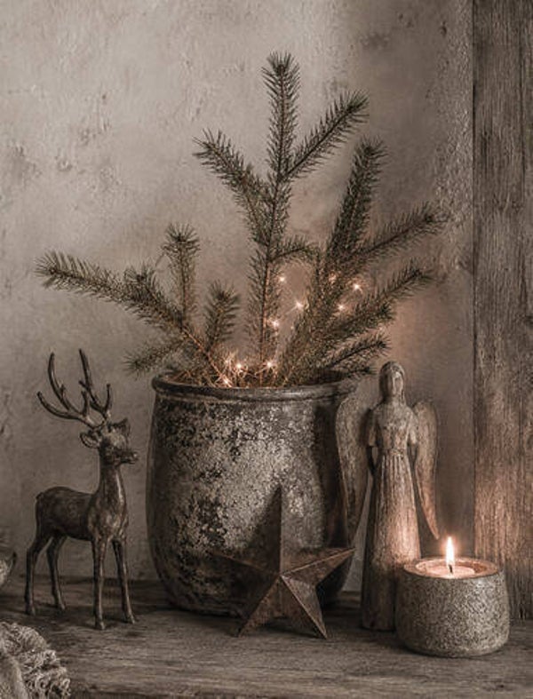Wanddoek/tuinposter kerst 1
