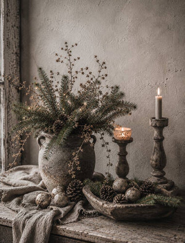 Wanddoek/tuinposter kerst 4