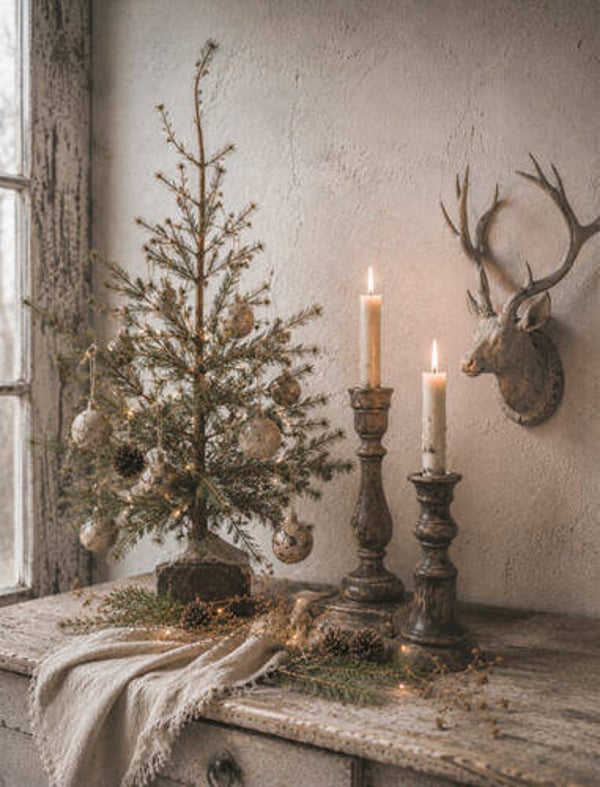 Wanddoek/tuinposter kerst 5