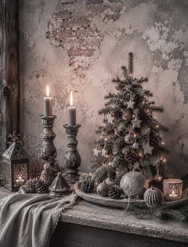 Wanddoek/tuinposter kerst 6