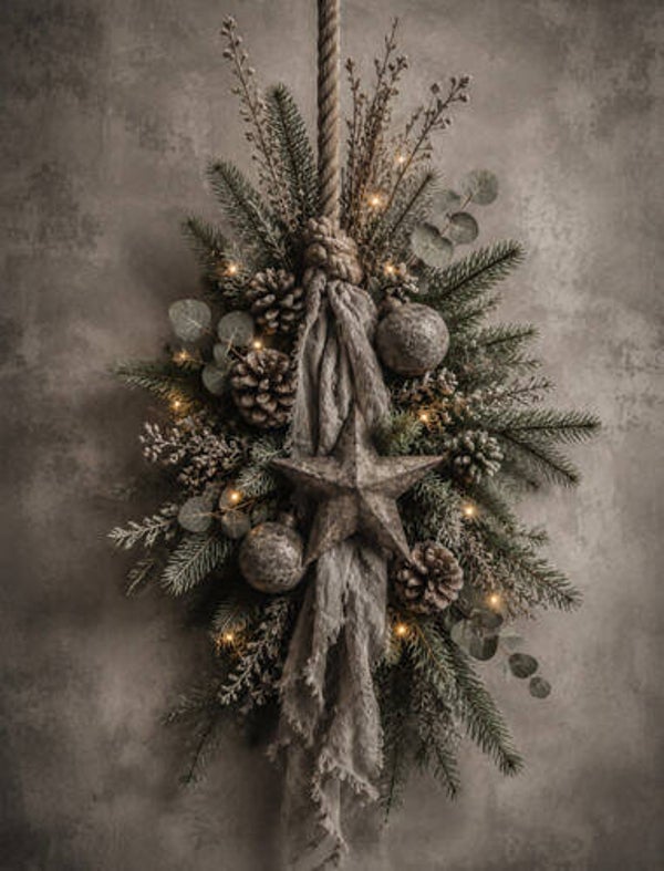 Wanddoek/tuinposter kerst 14