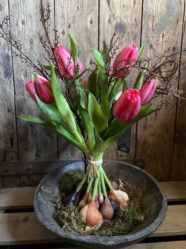 Stoofje tulpen beauty pink
