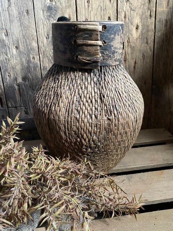 Authentieke rieten mand nr 2