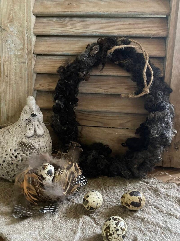 Schapenwol ei nr 5