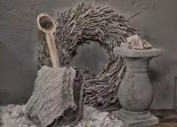 Vinyl placemat krans