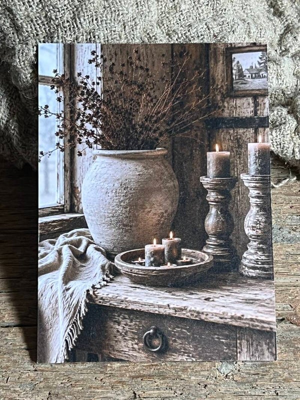 Fotokaart raam tafereel