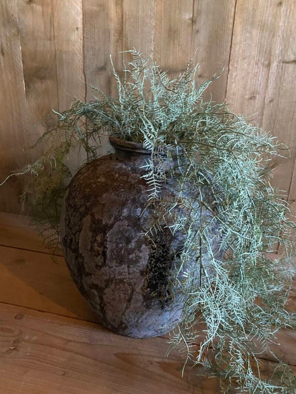 Grote grijs gemêleerde pot nr 1