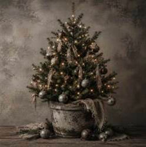 Vierkante kaart kerst nr 9