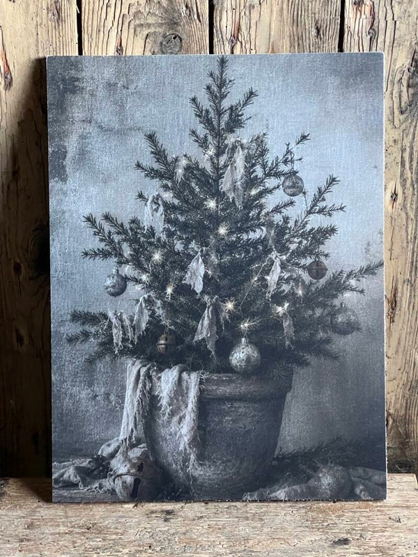Houten paneel kerst nr 2