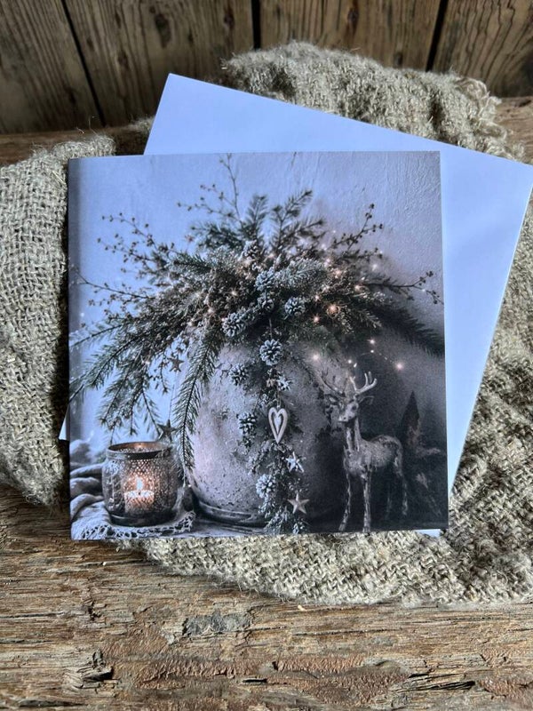 Vierkante kaart kerst nr 5