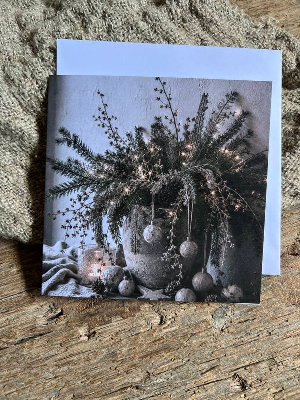 Vierkante kaart kerst nr 6