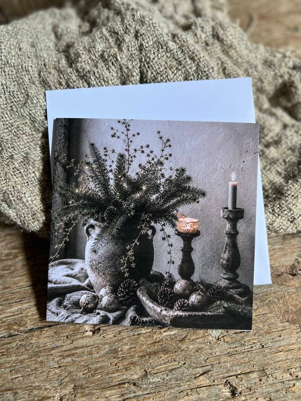 Vierkante kaart kerst nr 1
