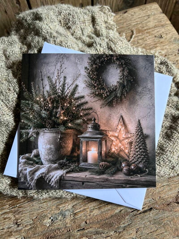 Vierkante kaart kerst nr 14
