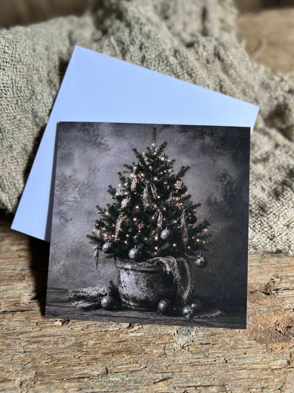 Vierkante kaart kerst nr 9