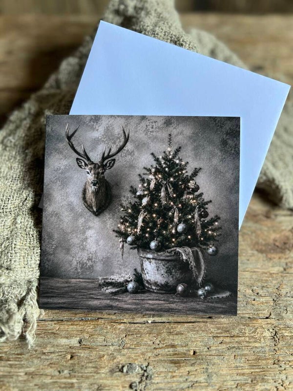 Vierkante kaart kerst nr 13