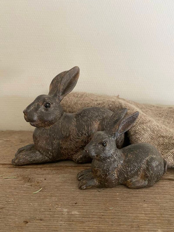 Klein liggend konijn