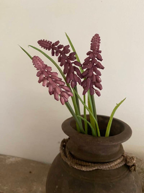 Donker roze/paarse druifjes, 3 stuks