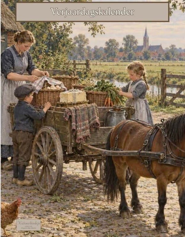 Verjaardagskalender oude boerderij leven met kinderen