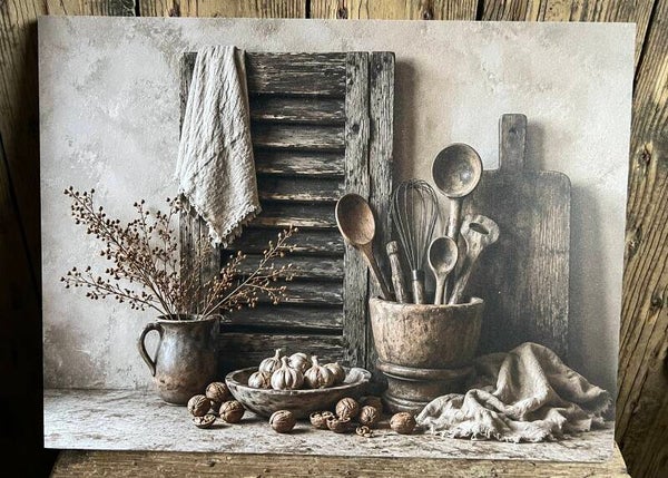 Houten paneel keuken