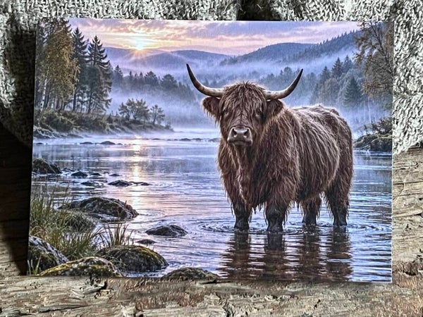 Fotokaart hooglander nr1