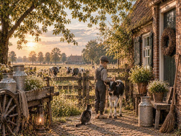 Wanddoek/tuinposter nr 23