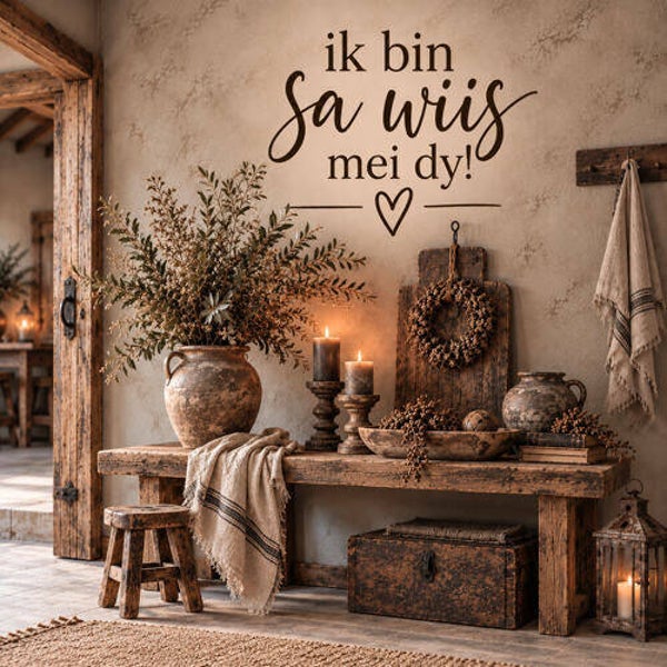 Vierkante houten bord nr44
