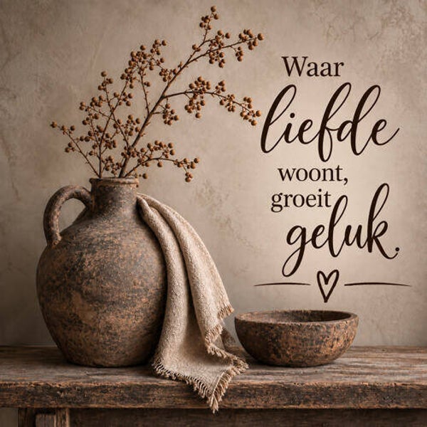 Vierkante houten bord nr60