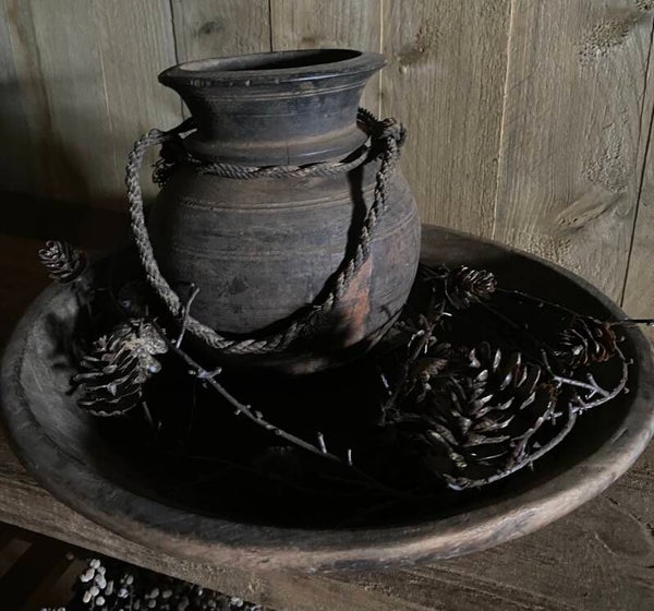 Oude houten schaal nr 6