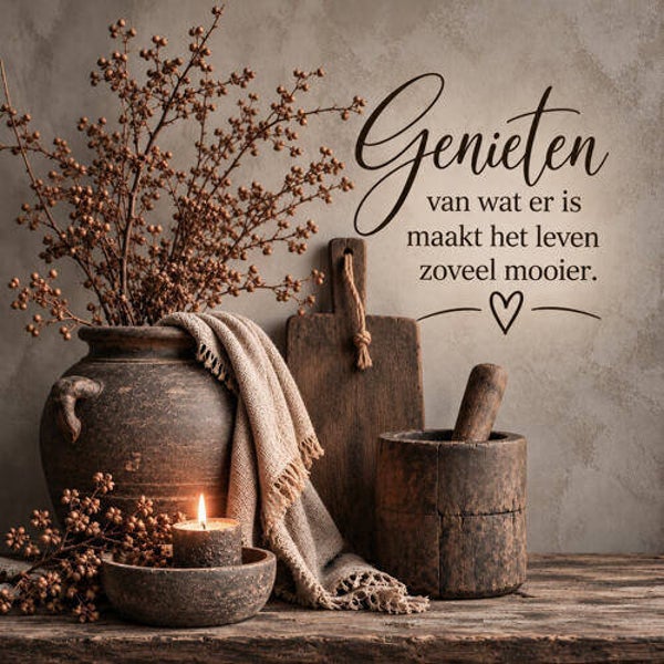 Vierkante houten bord nr73