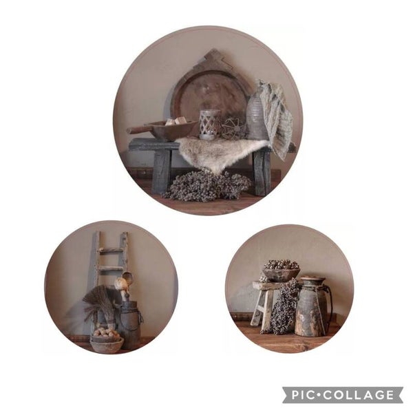 Set landelijk tafeltje