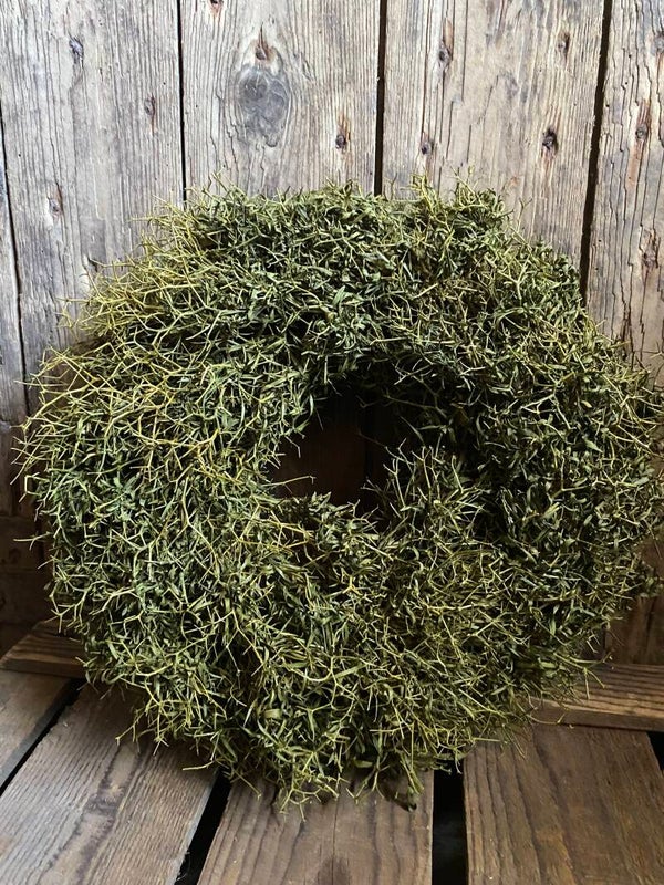 Iron bush wreath naturel