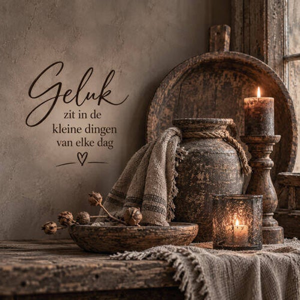 Vierkante houten bord nr121
