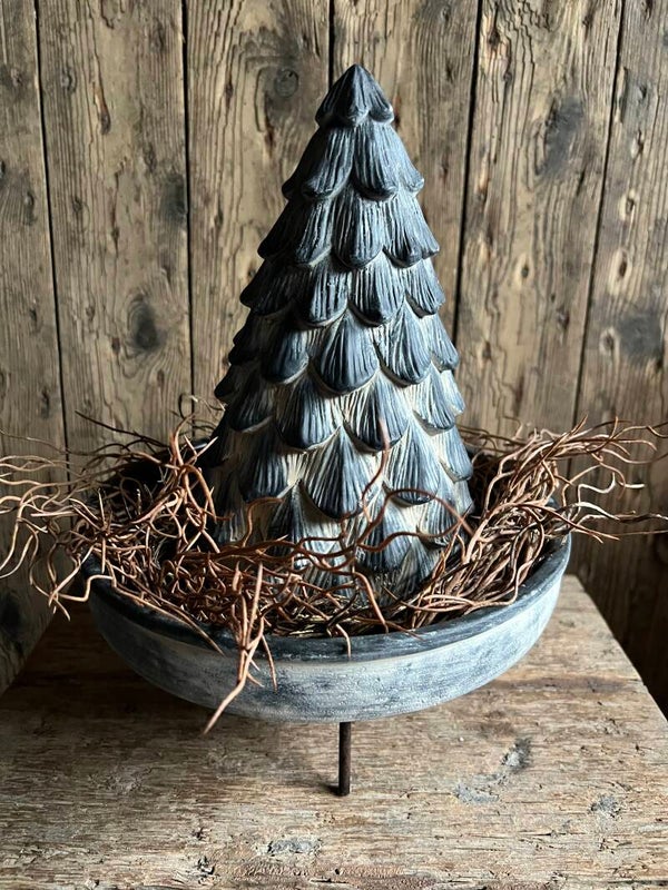 Stenen kerstboom