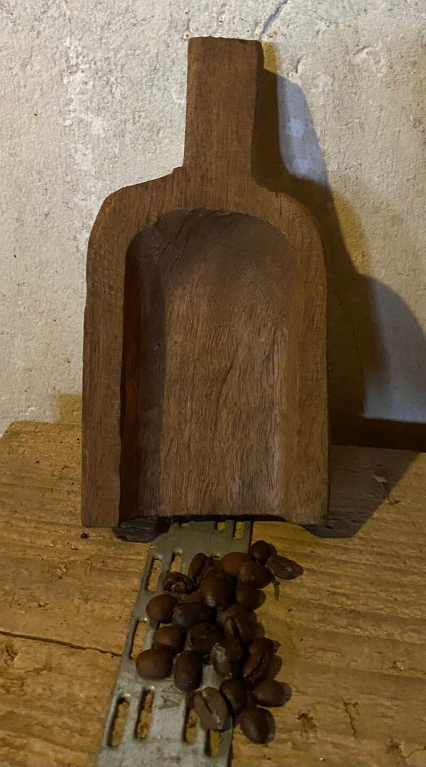 Mini houten schep