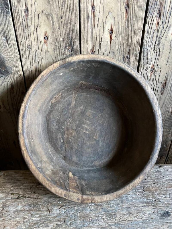 Oude kleine houten schaal nr10