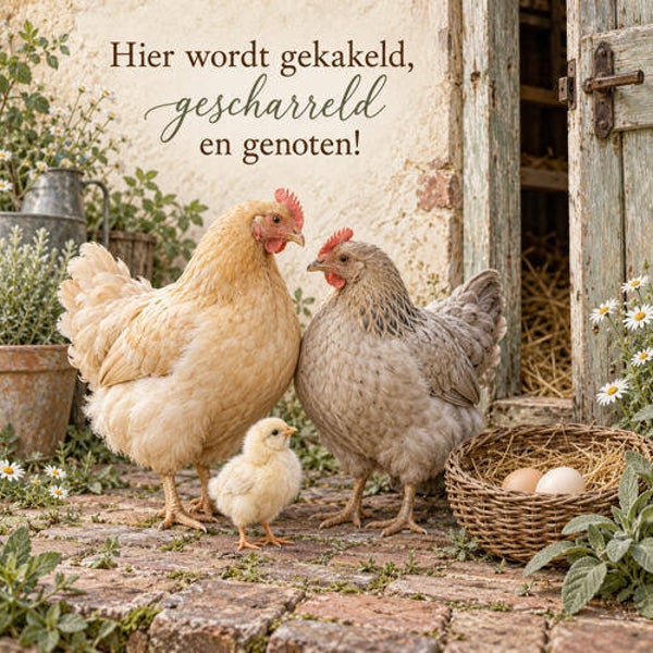 Vierkante houten bord nr180