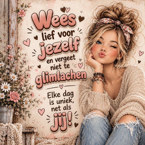Vierkante houten bord nr206