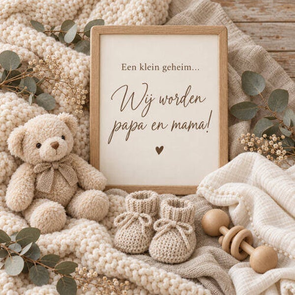 Vierkante houten bord nr208