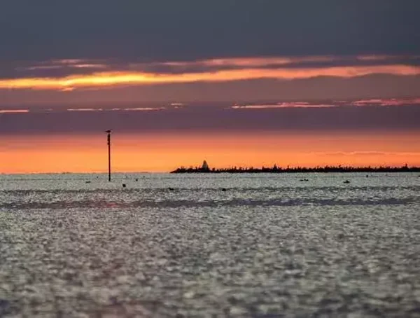 Tuinposter zonsondergang nr252