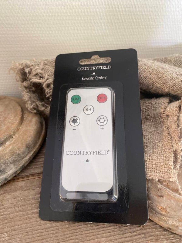 Afstandsbediening (waxine) kaarsen countryfield