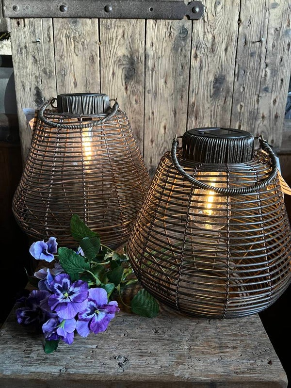 Bruine solarlamp