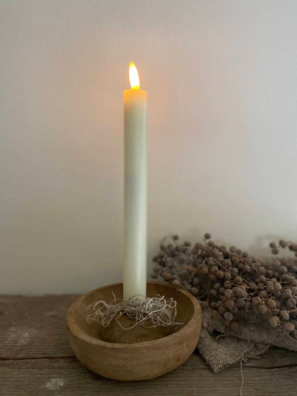 Houten kandelaar maat M