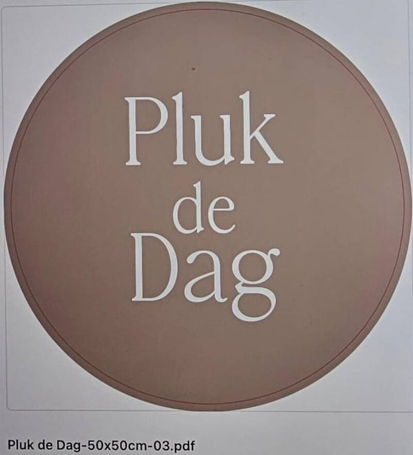 Muurcirkel pluk de dag nr 3